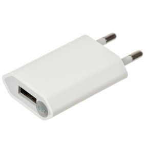 МЗП 5w 1A для Apple iPhone (1USB-A) (no box) Білий