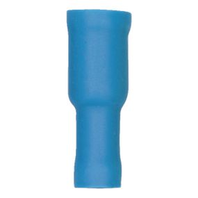 Обжимний кабельний наконечник, плоский роз'єм, повністю ізольований