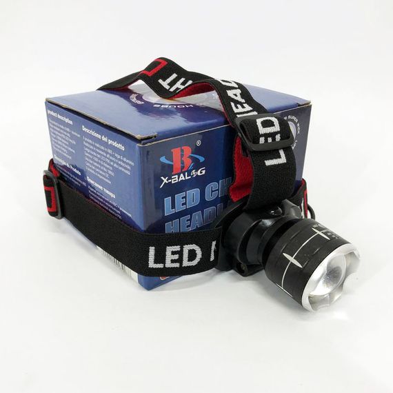 Ліхтар акумуляторний для риболовлі X-Balog BL-T09B-P90 | Водонепроникний ліхтарик LW-160 Головний ліхтар | Зображення 1