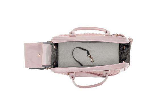 Сумка-переноска для собак та котів Misoko&Co, 40 см х 30 см х 19.5 см, рожевий | Зображення 4