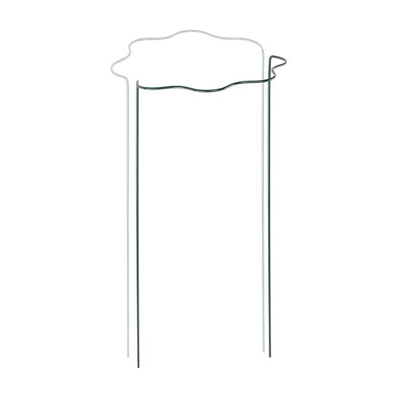 Хвиляста кільцева опора для рослин Bradas 1/2 кола, Ø 30 см, висота 115 см (TYRP4F30115)