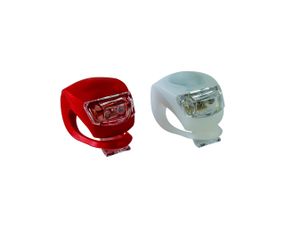 Фонарь велосипедный LED Light Set HJ008-2 Bike Light Red/White