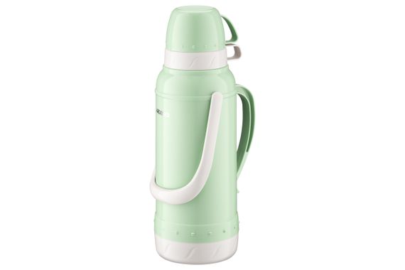Термос ARDESTO  Gemini Gourmet 2000 мл, пластик, скляна колба, зелений (AR2620GRG)