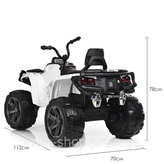 Детский электромобиль Квадроцикл Bambi M 3999EBLR-1 до 35 кг | Зображення 1