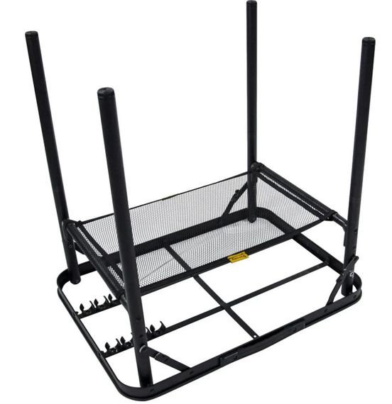 Стол Bo-Camp Garland 60x45 cm Black/Wood look (1404195) (DAS303266) | Зображення 3