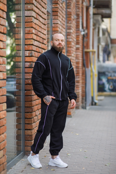 Костюм плюш Олимпиада Олімпіада чёрный S XXL