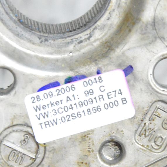 Кермо Volkswagen Passat B6 2005-2010 Кермо шкіра Фольксваген Пассат б6 3C0419091R | Зображення 7