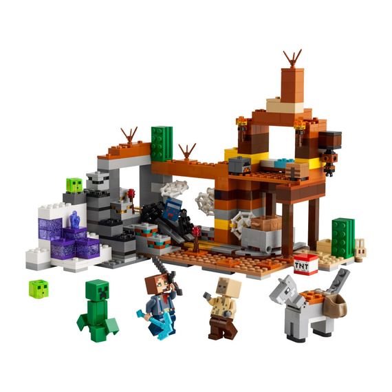 Конструктор LEGO Minecraft Покинута шахта у безплідних землях (21263) | Зображення 1