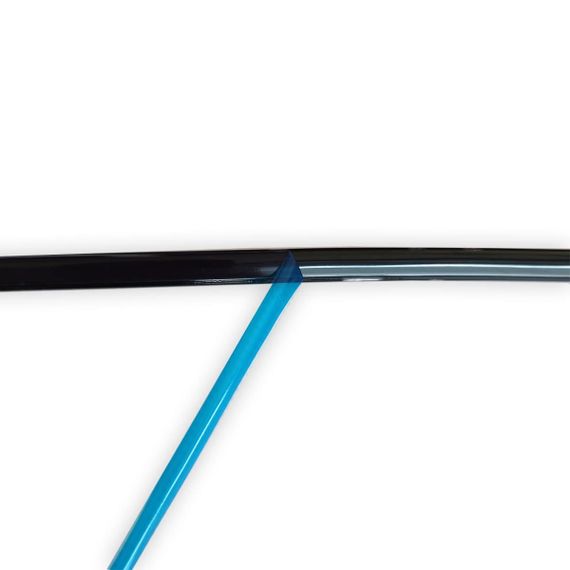 D-образний молдінг 3м х 8мм х 4мм Чорний (D) SW-00001553 | Зображення 2