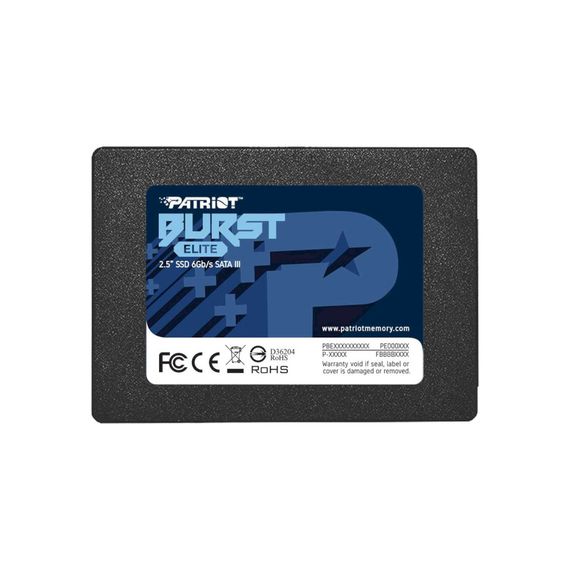 Накопитель SSD 2.5&quot; 1.92TB Burst Elite Patriot (PBE192TS25SSDR) | Зображення 2