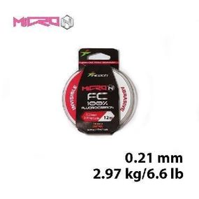 Флюорокарбон Intech Интеч Micron FC 12м 0.21mm 2.97kg / 6.6lb