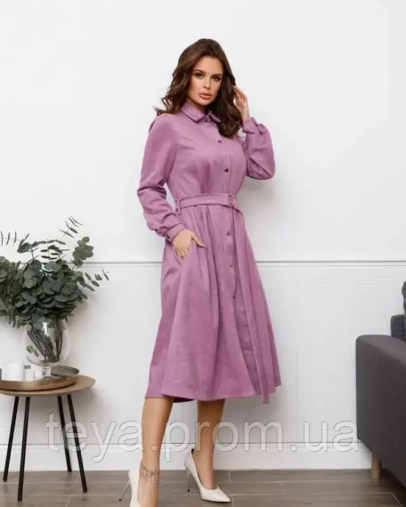 Плаття для жінок колір бузковий розміри S, M, XXL, XL, L FI_000470 | Зображення 1