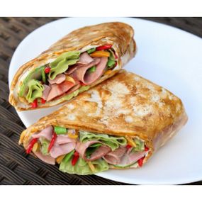 Муляж Млинець з шинкою