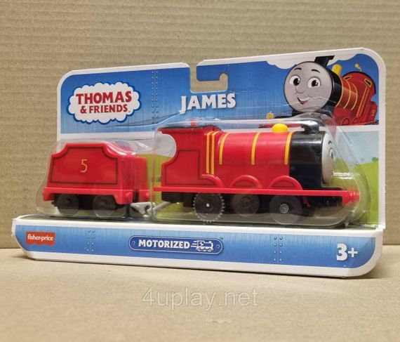 Паровозик Томас и друзья. Моторизованный поезд Джеймс. Thomas & Friends Motorized Toy Train James | Зображення 7