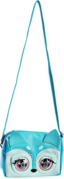 Интерактивная сумочка кошелек Голубая лисичка Оригинал Purse Pets Fierce Fox Interactive Kids Purse | Зображення 2