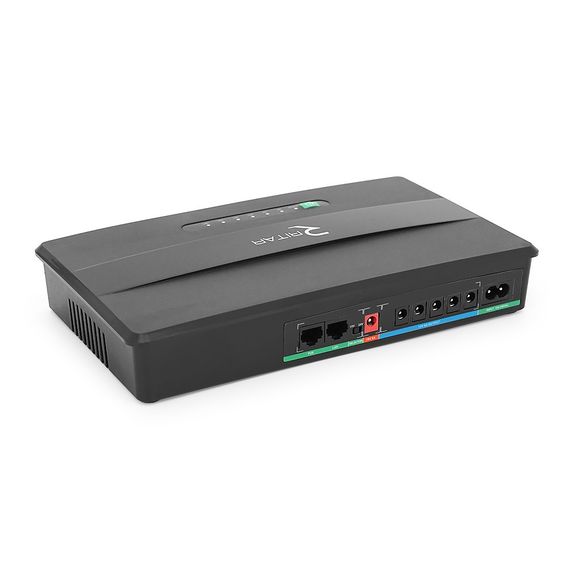 ДБЖ Green Wave-Ritar EcoPlus8100L-100W для роутерів/комутаторів/PON/POE, 5V/USB-2A, 12V/8A, 19V/5A, (16000mAh), Black, BOX, Q10 | Зображення 2