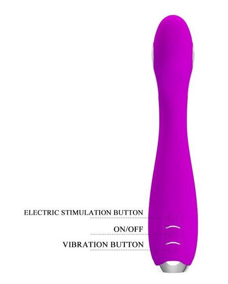 Вібратор Pretty Love-HECTOR G-SPOT VIBRATOR з електростимуляцією, BI - 014765 Sex Aura | Зображення 6