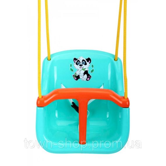 Детские качели 8102TXK(Turquoise) пластик, до 20 кг, веревка 2,5 м | Зображення 1