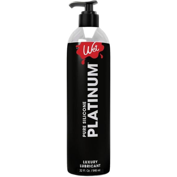 Лубрикант универсальный Wet Platinum Premium на силиконовой основе, 946 мл sexstyle