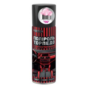 Поліроль торпеди 200мл Bubble Gum аерозоль Rector
