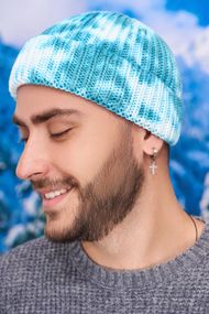 Мужская шапка «Гарри тай-дай» (4744-1) ментол