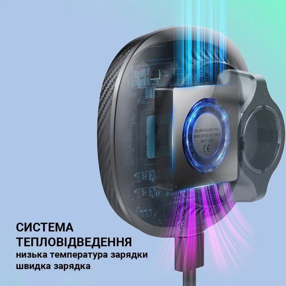Універсальний автотримач Grand-X MT-15W MagSafe з зарядкою 15W (кріплення на дефлектор) (MT-15W) | Зображення 7