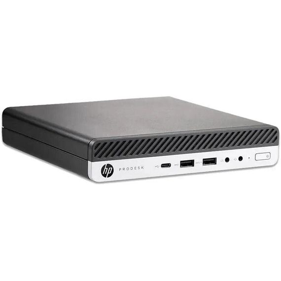 Неттоп HP ProDesk 400 G3 Mini USFF / Intel Core i5-7500T (4 ядра по 2.7 - 3.3 GHz) / 8 GB DDR4 / 256 GB SSD / Intel HD Graphics 630 б/в | Зображення 2