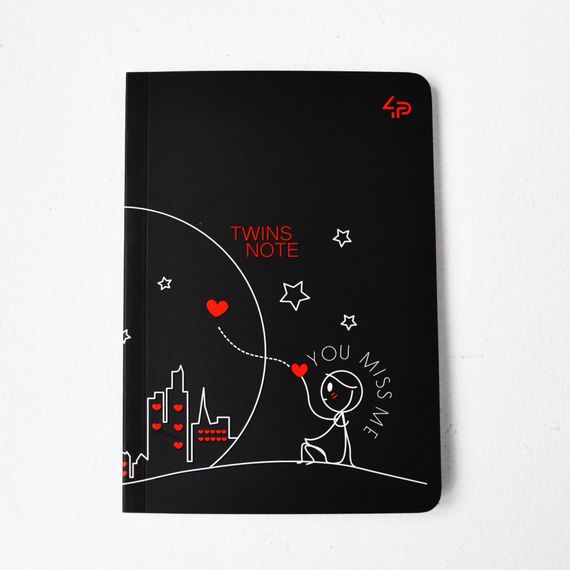 Блокнот 4Profi  "Twins series" miss you 40 арк. формат А6 904297