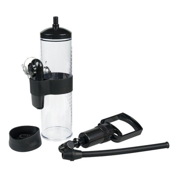 Вакуумна помпа з вібрацією Powerpump MAX Vibrating — Black&Clear sexstyle | Зображення 6