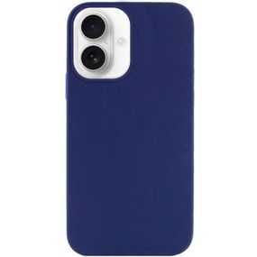 Чохол Silicone Case Full Protective (AA) NO LOGO для Apple iPhone 16 Plus (6.7") Синій / Deep navy