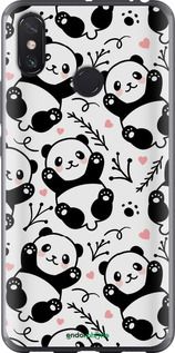 Чохол на Xiaomi Mi Max 3 Панди "4318t-1534-2448"
