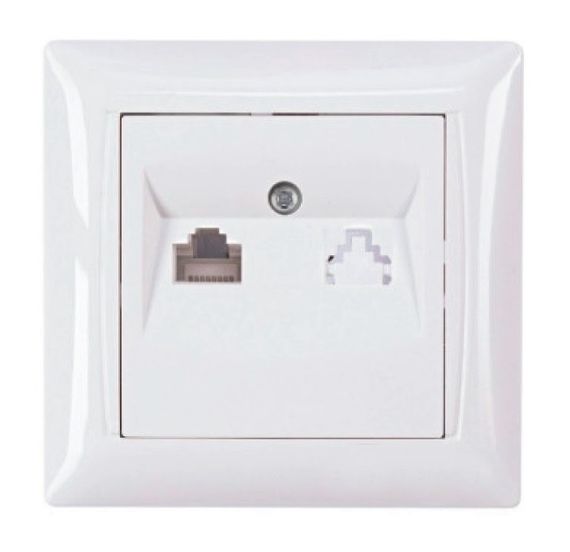 Компьютерная внутренняя 1-я (белая) IP20 Latina Ny95000164