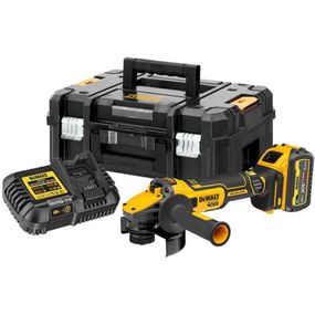 Шлифмашина угловая - болгарка аккумуляторная бесщёточная 125мм DeWALT DCG409VST1