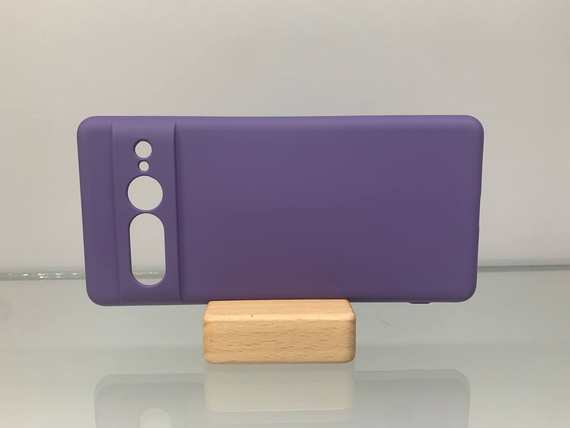 Google Pixel 7 Pro Протиударный чохол Софт Тач чохол фіолетовий