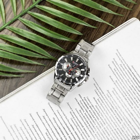 Curren 8363 Silver-Black | Зображення 4