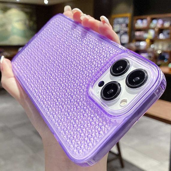 Чохол TPU Shine для Apple iPhone 12 Pro/12 (6.1") Purple | Зображення 3