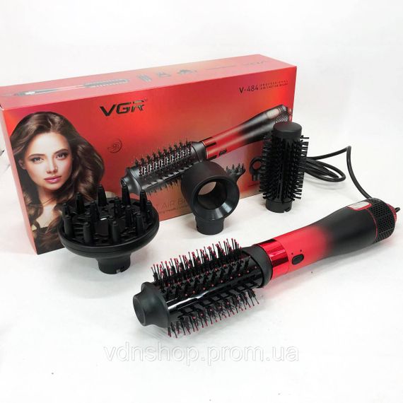 Фен для укладання з холодним обдуванням VGR V-484 4 в 1, Стайлінг для укладання волосся AN-28 | Зображення 9