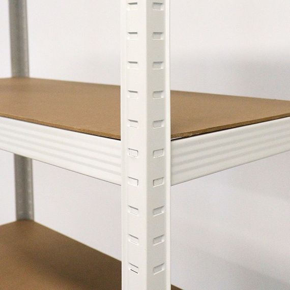 Стелаж металевий 180x90x40 Siker P9040 білий | Зображення 4