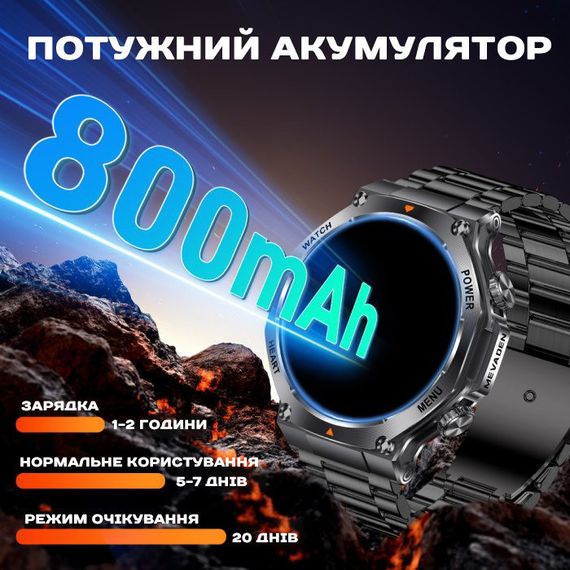 Smart Mevaden Ultra Steel, 2 ремешка | Зображення 4