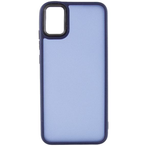 Чохол TPU+PC Lyon Frosted для Samsung Galaxy A06 Navy Blue | Зображення 1