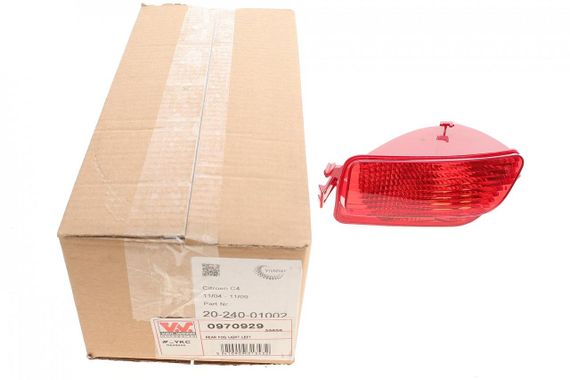 Ліхтар задній протитуманний Citroen C4 I 04-11 L  0970929