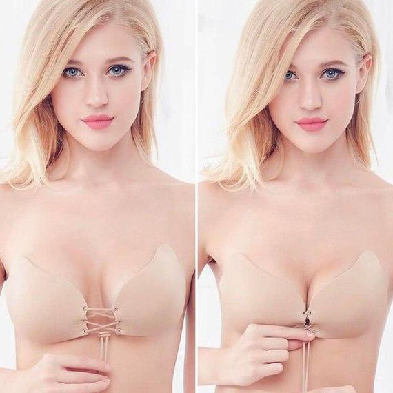 Бюстгальтер Invisible Bra невидимка. Колір бежевий | Зображення 5