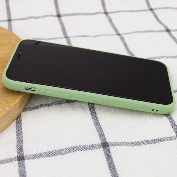 Шкіряний чохол Xshield для Apple iPhone 14 Plus (6.7") Зелений/Pistachio | Зображення 3