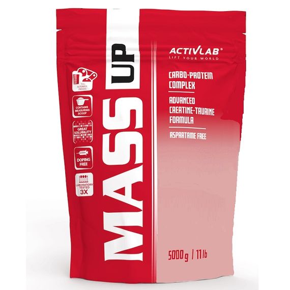 Гейнер Activlab Mass UP 5000 g /50 servings/ Chocolate