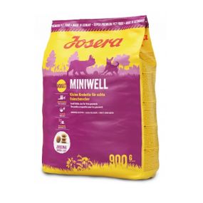 Josera Miniwell (малые породы) сухой корм для собак (27/16), 900 г