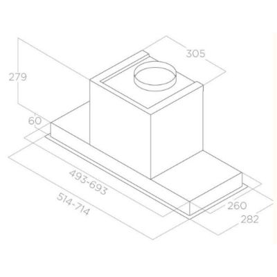 Вытяжка кухонная Elica INN 2.0 IX/A/52 | Зображення 3