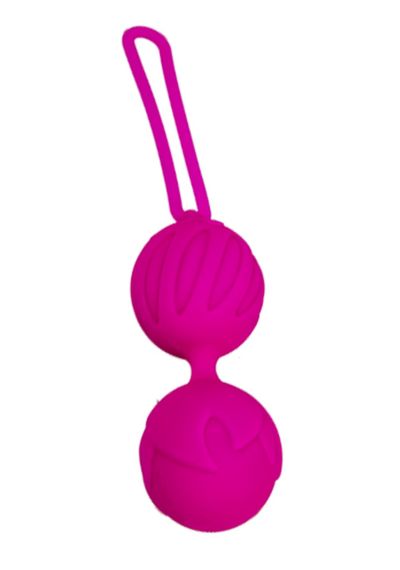Вагінальні кульки гейші Adrien Lastic, колір фуксія, S Sex Aura