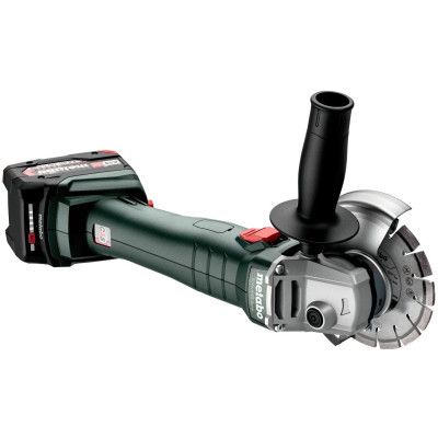 Шлифовальная машина Metabo W 18 L 9-125 125мм, 18В, 2х4Ah, 8500об/мин, 2.3кг (602247510) | Зображення 7