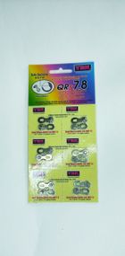 Замок ланцюга до велосипеда YBN "7-8S Chromium Carbide 0301