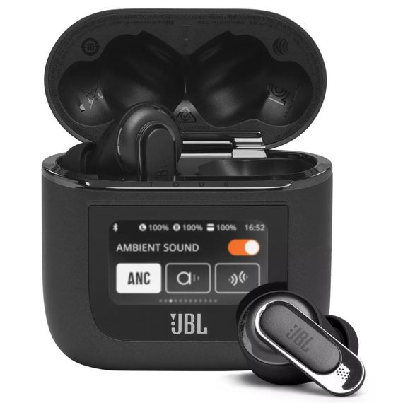 Гарнітура JBL TOUR PRO 2 Black (JBLTOURPRO2BLK)